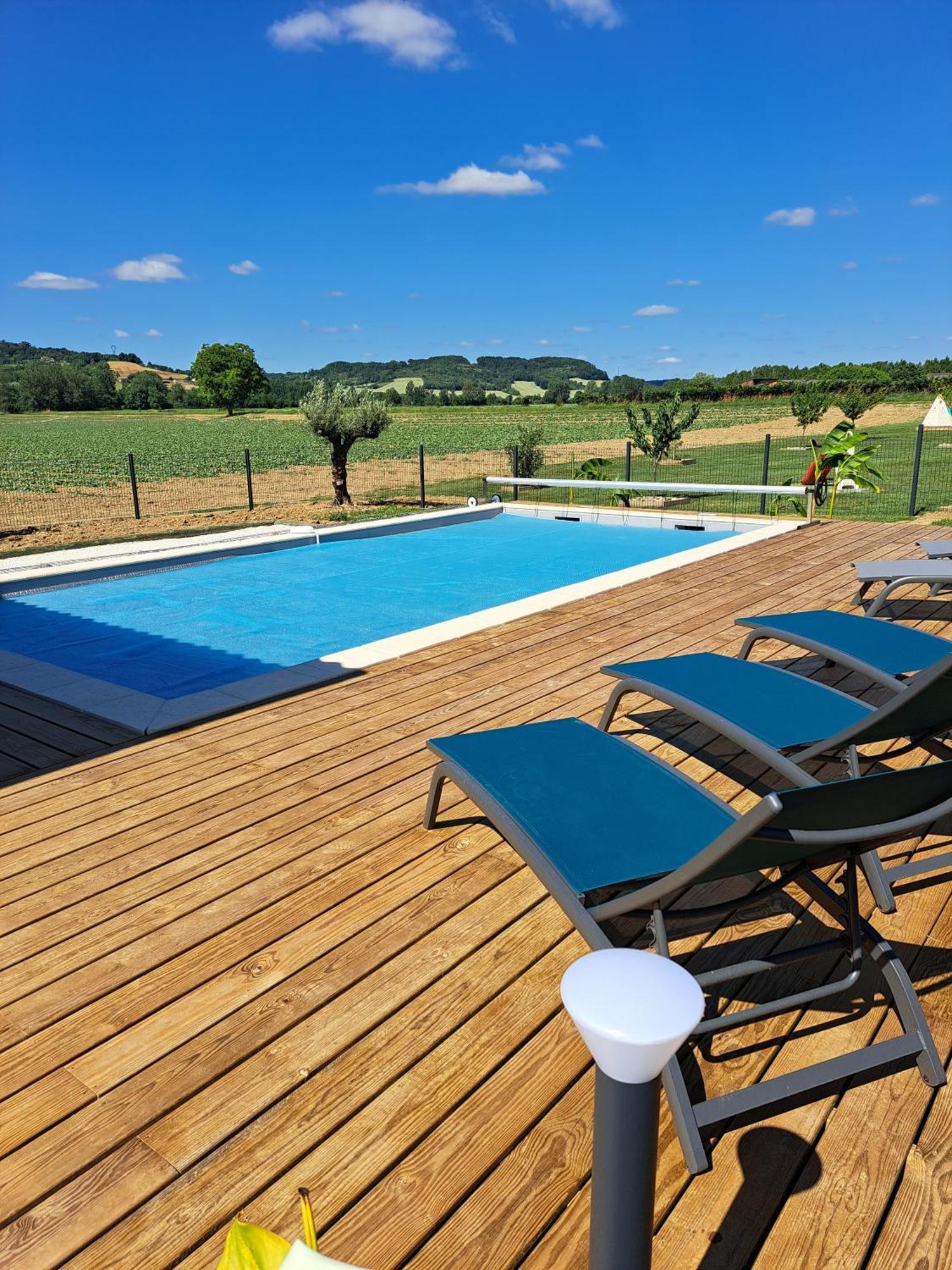 Le Domaine Vesque Saint-Pierre-de-Clairac Exterior foto